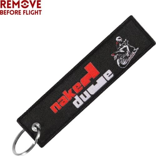 Key Chains for Cars and Motorcycle Black Woven Tag Key Ring Chain for Motor Bikers Gifts Keychain Jewelry My Therapist llavero