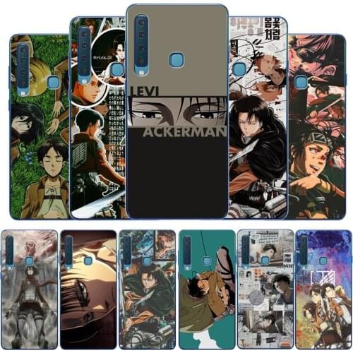 Anime Attack On Titan Levi Ackerman Phone Case For Samsung Galaxy A3 A5 A7 2016 2017 A6 A7 A8 A9 2018 A80 A70 A50 A40 A20 A10