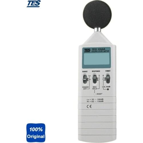 TES-1350A Precision Sound Level Tester Digital Noise Decibel Tester Sound Level Meter (35-130dB)