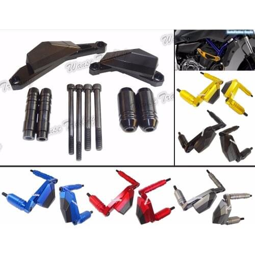 Motorcycle Parts Engine Cover Crash Pads Frame Protector Sliders For 2014 2015 2016 Yamaha MT-07 MT07 FZ-07 FZ07