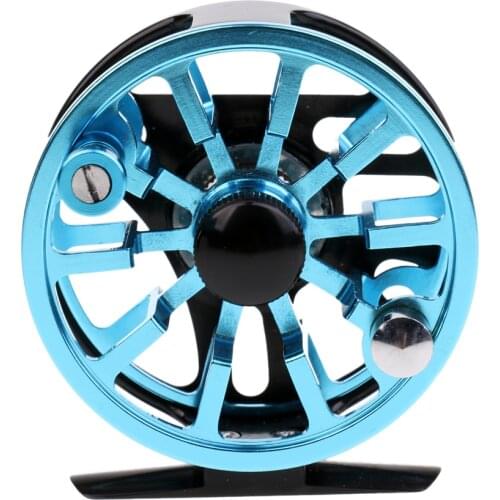 Fly Reels Lightweight 2+1BB Fly Fishing Reels CNC Machined Aluminum Alloy Fishing Reel Fishing Tackles