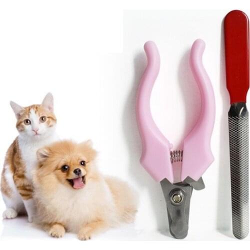 Pet Nail Clipper Scissors Professional Cat Dog Nail Clipper Cutting Grooming Nail Trimmer Animal Claws Scissor Cut Tool