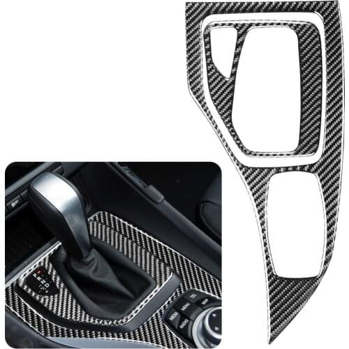 Carbon fiber stop inside and outside border sticker 1 set Interior retrofit for BMW X1 E84 Automotive Interior Stickers