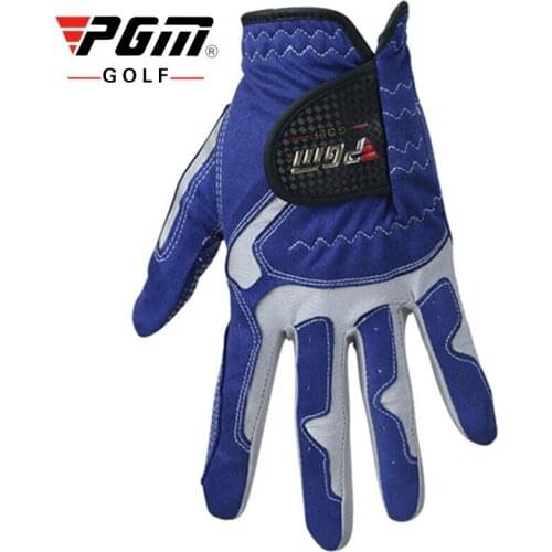 Pgm Golf Gloves Breathable Left Hand Golf Gloves Men Soft Fabric Golf Glove Non Slip Anti-Skidding Golf Sport Gloves D0905