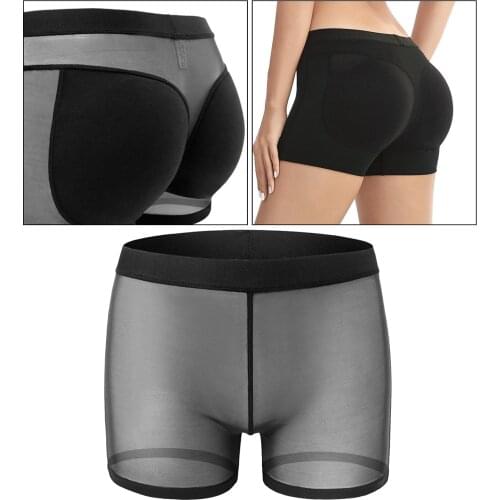 Fake Ass Seamless Women Body Shaper Slimming Panties Shapewear Hip Enhancer Booty Pad Push Up Butt Lifter Pant Underwear