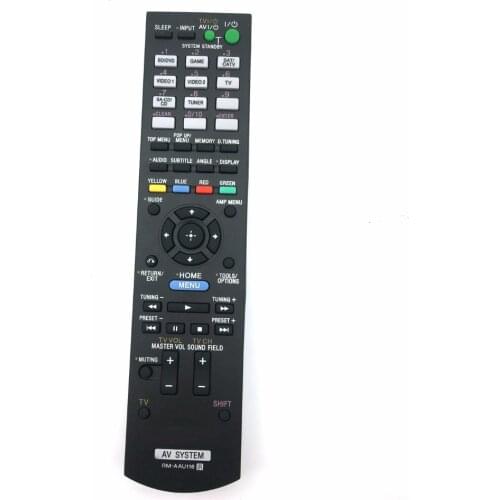 Remote Control For Sony STR-DN850 STR-DH750 STR-DH550 RM-AAU116 RM-AAU190 A/V AV Receiver