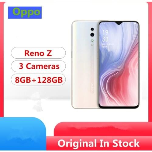 DHL Fast Delivery Oppo Reno Z Smart Phone Android 9.0 6.4" IPS 2340X1080 6GB RAM 256GB ROM 48.0MP+32.0MP Screen Fingerprint