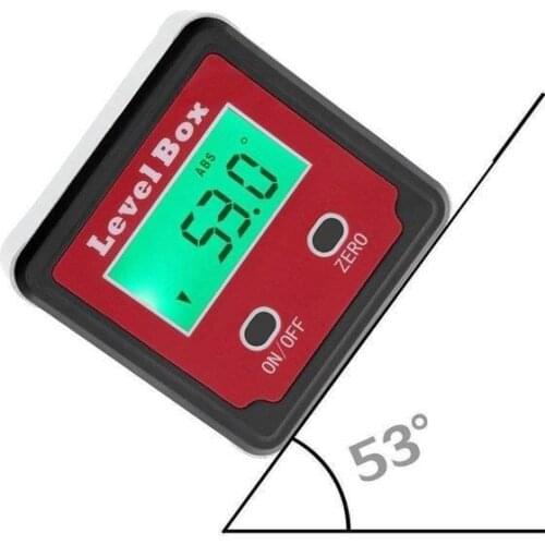 Angle Protractor Universal Bevel 360 Degree Mini Electronic Digital Protractor Inclinometer Tester Measuring Tools Electronic Di