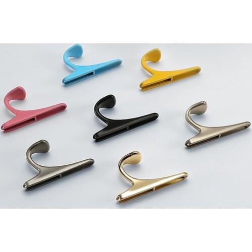 Zinc Alloy Clothes Hanger Wall Hooks Kitchen Room Cloth Towel Rack Coat Hat Hanger Keys Creative Hook Furniture Hardware