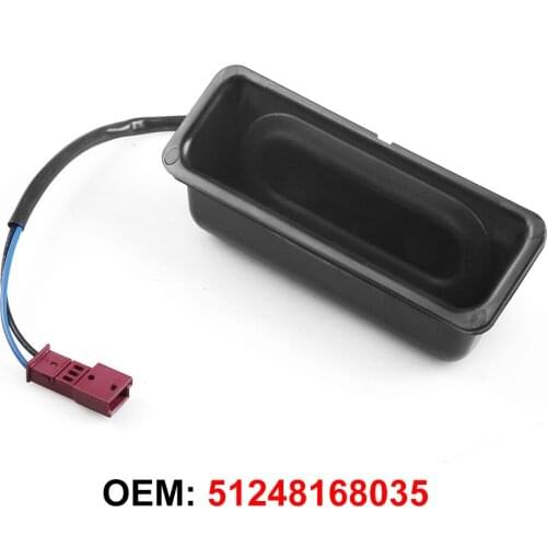 1PC OEM 51248168035 Trunk Lid Lock Push Button Switch For BMW E39 E60 525 528 530 540 M5 Trunk Push Button Handle 2046802391