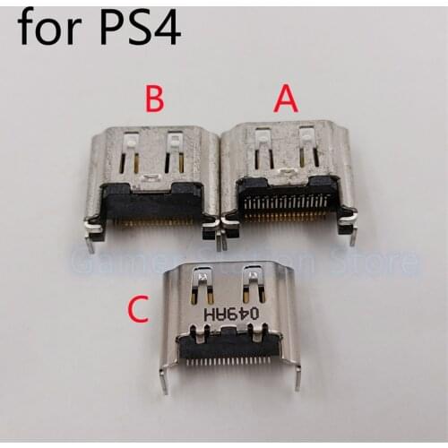 100PCS Wholesale Price Original eplacement HDMI-compatible Port Socket Interface Connector for Playstation 4 PS4 Repair Parts