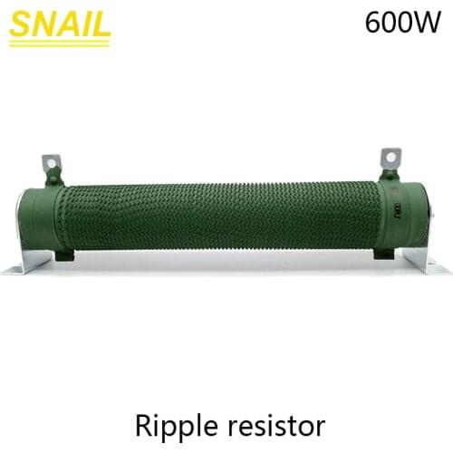 600w RXG20 high power.ripple resistor,waved ribbon power wire wound resistor,for inverter,brake resistor,load resistor