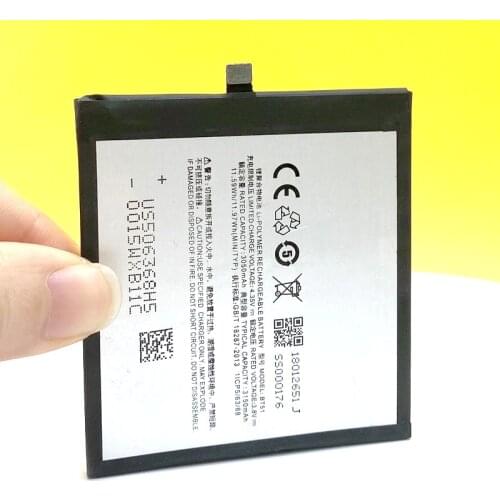 In Stock BT51 Battery For MEIZU MX5 M575M M575H 3150mAh Smart Phone +Tracking Number