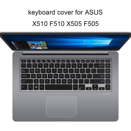 Keyboard Covers for ASUS Vivobook X510 F510 X505 F505 clear TPU laptop keyboards anti dust cover silicone skin protector new