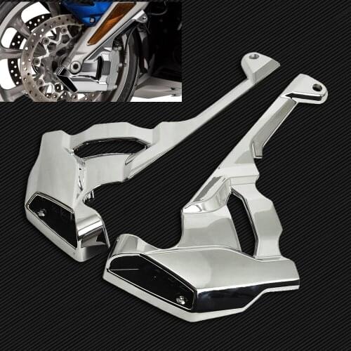 Motorcycle Front Caliper Cover Case for Honda Goldwing GL1800 2018-2019 Chrome