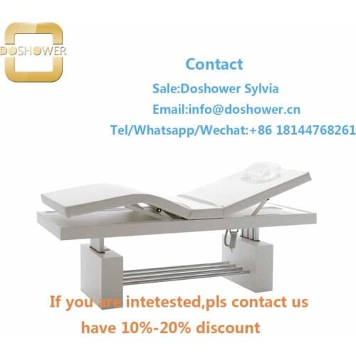 Hydro massage bed with beauty salon facial bed for modern bed with storage massage functions