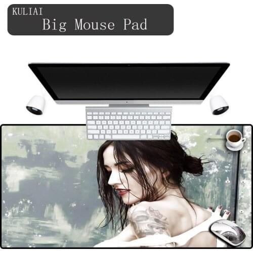 XGZ Beautiful Model Large Size Rubber Washable Mouse Pads Part Country Free Shipping Desktop Computer Games Laptops Mouse Pad