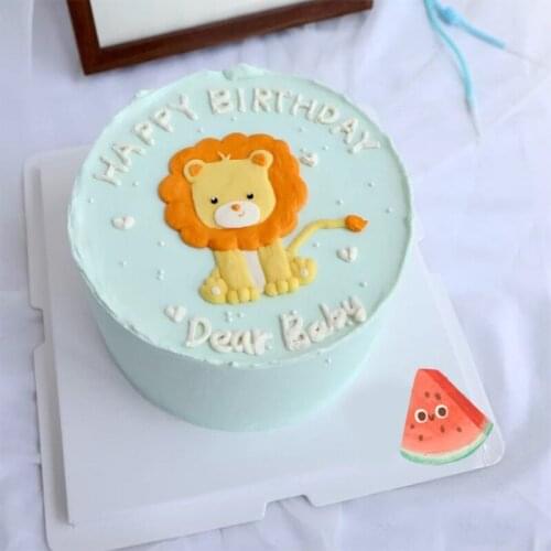 Cake Dummy Round Straight Edge Polystyrene Smooth Surface Easy to Cover with Fondant or Buttercream for Creating Cake