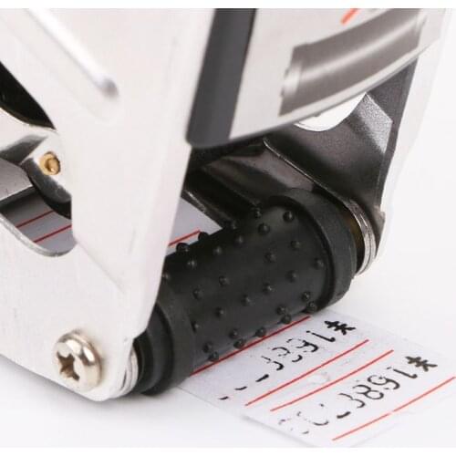 MX-H813 A-line 8 Digits Price Tag Gun Labeler Labeller Label Paper For Retail Store Pricing Tag Display Tool + Ink Roller G6DD