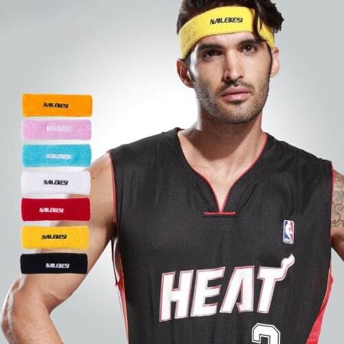Sport Sweatband Fashion Comfortable Stretch Elastic Running Hair Band Outdoor Gym Headwrap Fitness Women Yoga Headband Man