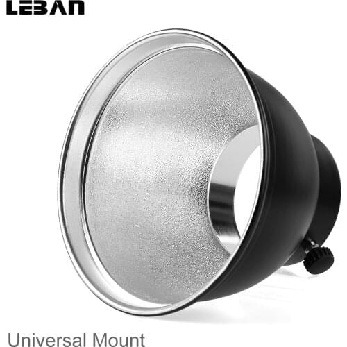 Studio 7" Standard Reflector Universal Mount fr Photo Flash Strobe Light Lamp