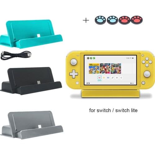 USB Type-C Charging Dock Stand For Nintend Switch Lite Console Portable Charger Base Stand Station For Nintend Switch mini