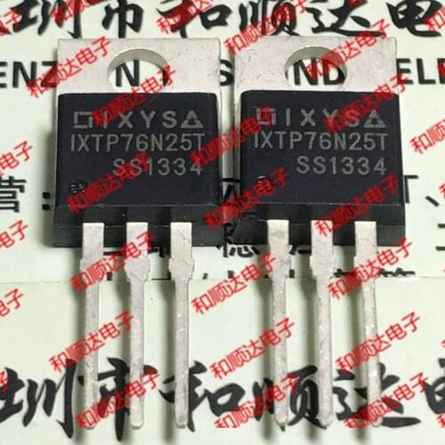 10pcs/lot IXTP76N25T New Spot TO-220 250V 76A