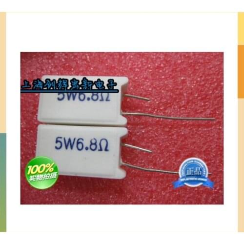 5w vertical cement stor ceramic stors 5W6.8R 6.8 ohms 6R8