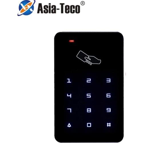 Standalone Access Controller 13.56Mhz IC Access Control Keypad digital panel Touch Screen Backlight Card Reader Door Lock System