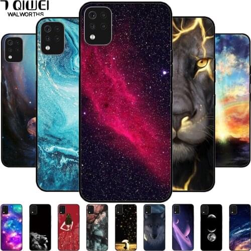 For LG K42 Case Silicone Black Soft Marble Back Cover for LG K52 K22 K62 Case TPU Protective Coque for LGK42 K 42 Phone Cases