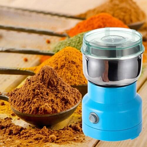 Electric Grain Grinder Mill powder machine Household Staninless Steel Herbs Spices Coffee Grinder Home Flour Crusher Tool