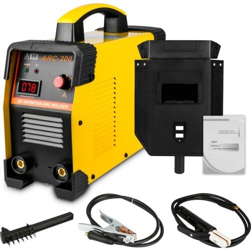 Arc-200 Inverter Welder IGBT 30-160A Handheld Intelligent MMA Welding Machine Kit 220V EU Plug RU Warehouse