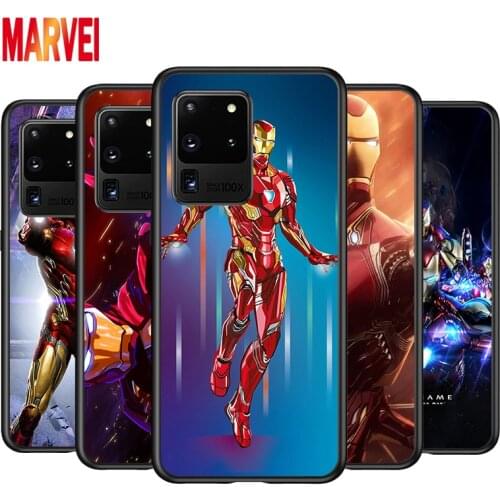 Marvel Iron Man Cool For Samsung Note 20 10 8 9 M02 M31 S M60S M40 M30 M21 M20 M10 S F62 M62 M01 Ultra Pro Plus Phone Case