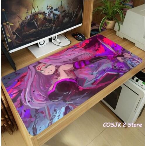 Anime Fate/stay night Rider Medusa Euryale Scathach Mouse Pad Thicken Laptop Gaming Mice Mat Table Keyboard Mat Playmat Gift