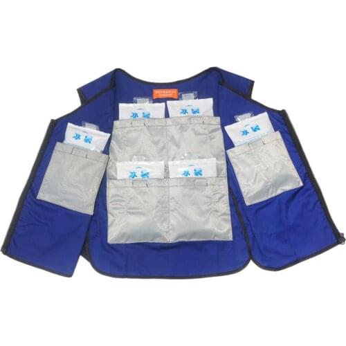 Summer Body Cooling Vest Ice Bag Air Conditioning Cooling Clothing For Outdoor Fishing Factory Industry Anti High Temperature
