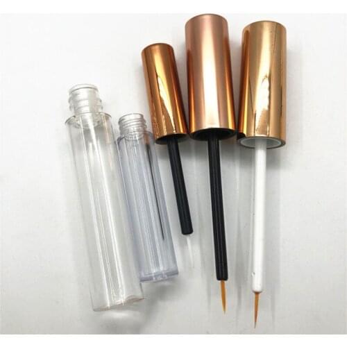 Wholesale Eyelash Tubes 1.5/5/10ml Empty Eyelash Growth Serum Tubes Eyelash Glue Bottles Eye Makeup Refillable Bottles