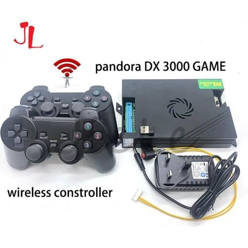 Original Pandora Box DX 3000 in 1 Single mini arcade bartop Can Save game progress Scan line support fba mame ps1 have 3D tekken