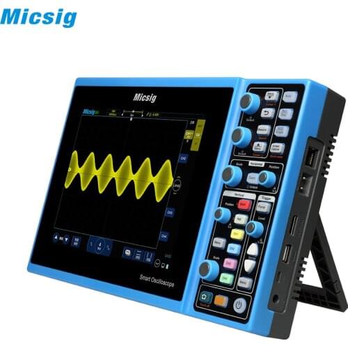 Micsig STO1104C Smart Tablet Oscilloscope Digital Scopemeter 100HZ 1G Sa/S 2/4 Channels Oscilloscopes 8GB APP Control