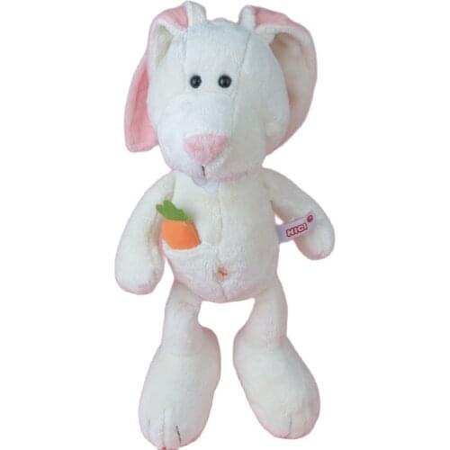 25cm Carrot Rabbit Stuffed Plush Toy Soft Doll Animals Bunny Girls Baby Kids Birthday Gift