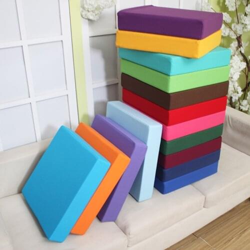 Canvas Cushion Comfortable Office Car Seat Cushion Thick Cotton Duck Sushion Foam cushion