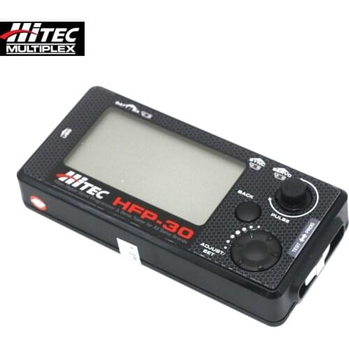 Hitec HFP-30 HFP30 Universal Digital Servo Programmer Tester LCD Screen For RC Servo Car Truck Clawer Airplane Drone Toys