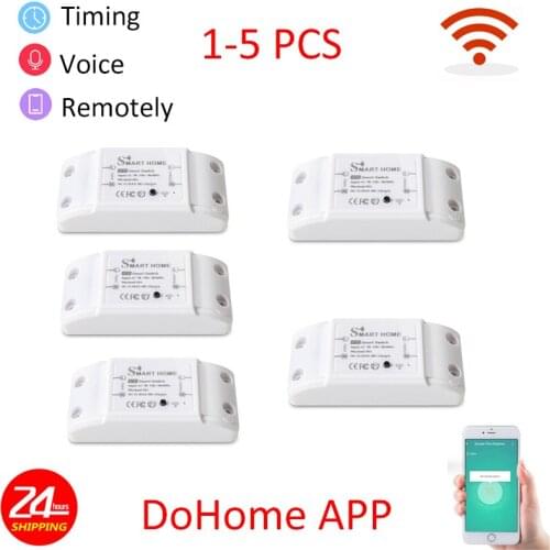 Wifi DoHome APP Switch DIY Wireless Remote Domotica Light Smart Home Automation Relay Module Controller Voice Work with HomeKit