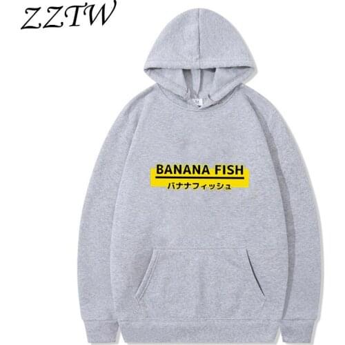Anime BANANA FISH 2 fashion women hoodie graphic hoodies sport Crewneck long sleeve Oversized Sweatshirts top plus size clothes