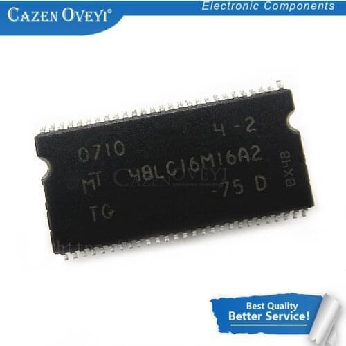 1pcs/lot MT48LC16M16A2TG-75D MT48LC16M16A2P-75D MT48LC16M16A2-75D MT48LC16M16A2P MT48LC16M16A2 48LC16M16A2 TSOP-54 In Stock