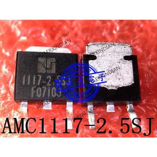 1Pieces New Original AMC1117-2.5SJFT AMC1117-2.5SJ 1117-2.5SJ TO-252 In Stock Real Picture