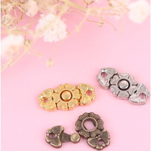 10Sets Mini Belt Buckles for Decor Doll Dress 15mm Metal Ultra-small Waistband Buckle Doll Bags Buckles DIY Doll Accessories