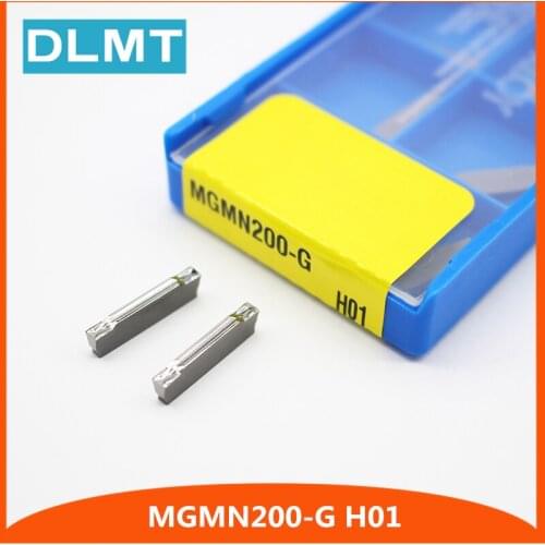 10Pcs MGMN200 G H01 CNC Aluminum cutter blade Insert Mill Tool Machining Center Cutting Tool wood turning tools AL+TIN