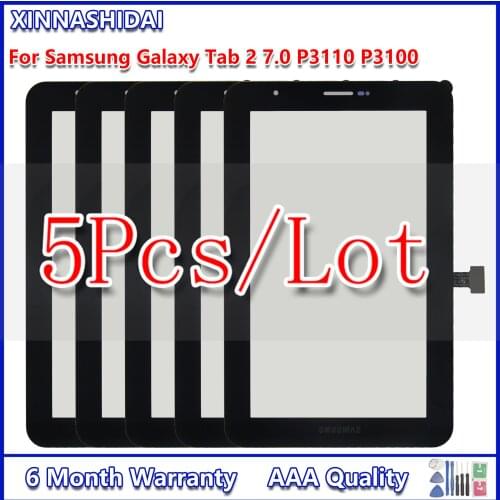 5pcs/For Samsung Tab 2 P3100 LCD Display Touchscreen Digitizer Ersatz für Samsung Galaxy P3110