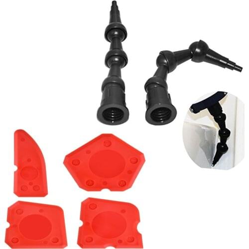 Free Shipping 2pcs 360 degree BeadBuddy45 Articulating Nozzle System, 45 degree Angle and 4pcs Easy Work Sealant Finishing Tool