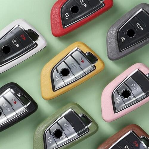 Car Key Case Cover Shell Protector for BMW X1 X3 X4 X5 F15 X6 F16 G30 7 Series G11 F48 F39 520 525 f30 118i 218i 320i